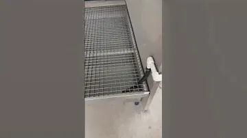 Приставной пол для покрасочной камеры